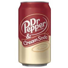 DR PEPPER USA CREAM SODA 355ML