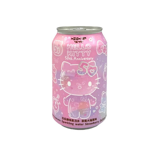 HELLO KITTY STRAWBERRY SPARKLING RAMUNE 33CL