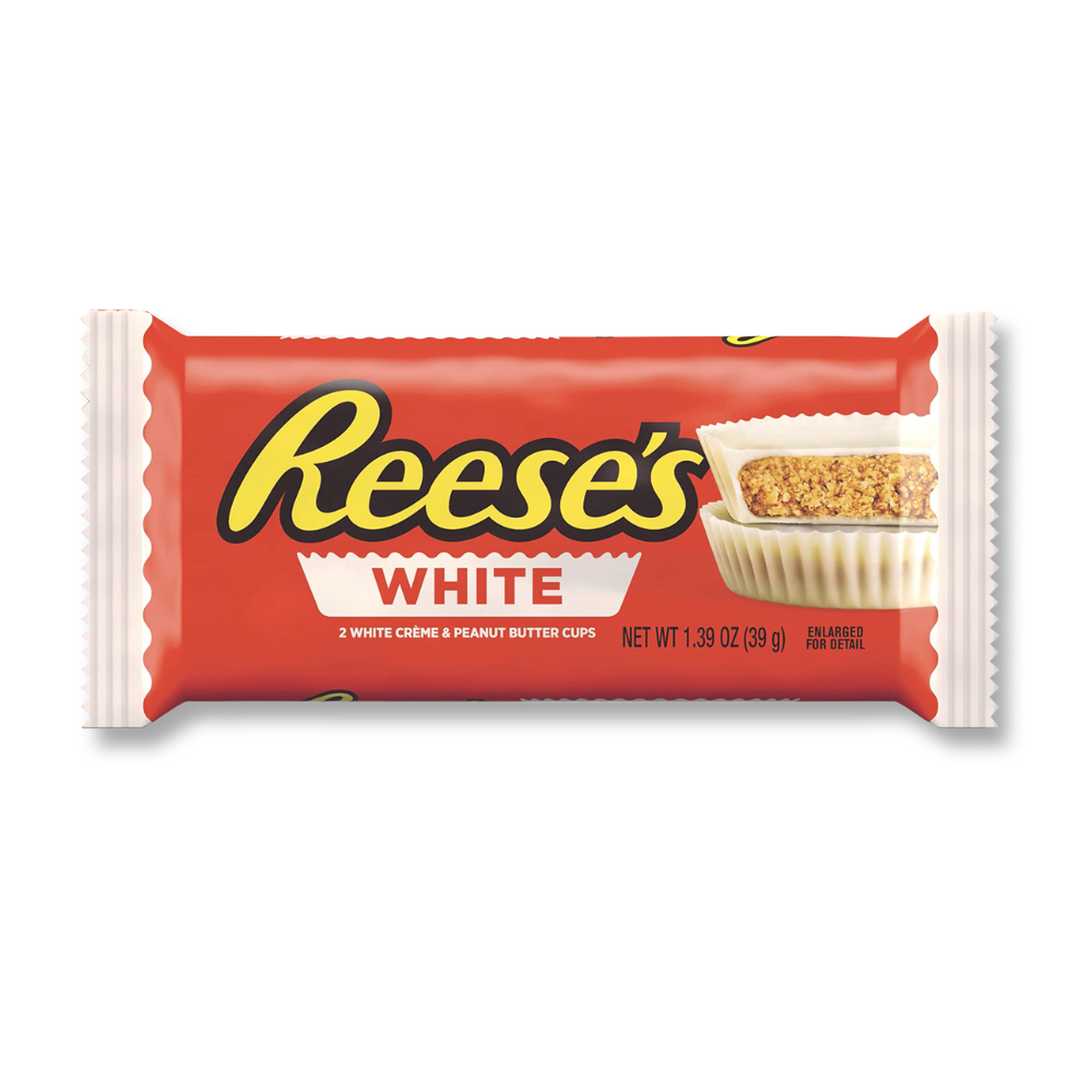 REESE'S WHITE PEANUT BUTTER 2 CUP 39.5G