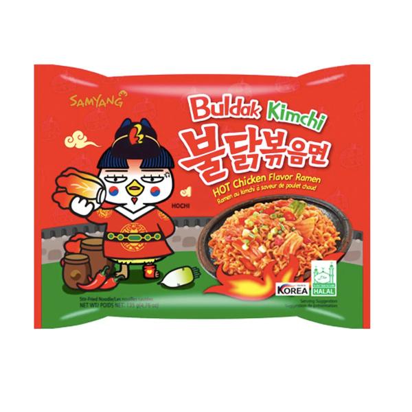 SAMYANG HOT CHICKEN BULDAK KIMCHI RAMEN 135G