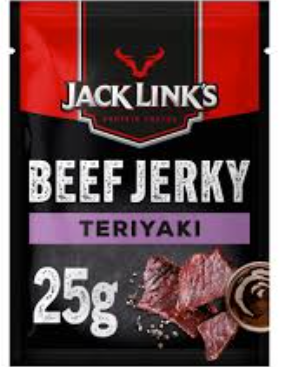 JACK LINKS BEEF JERKY TERIYAKI 25G