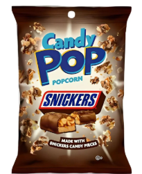 CANDY POP POPCORN SNICKERS MINI 28G