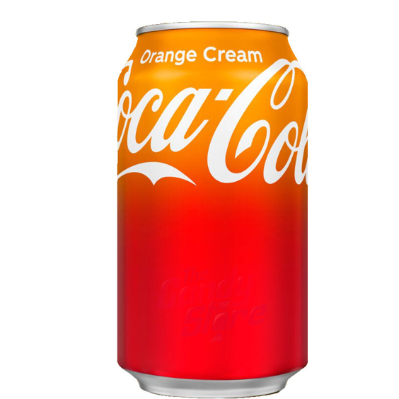 COCA COLA USA ORANGE CREAM 35.5CL