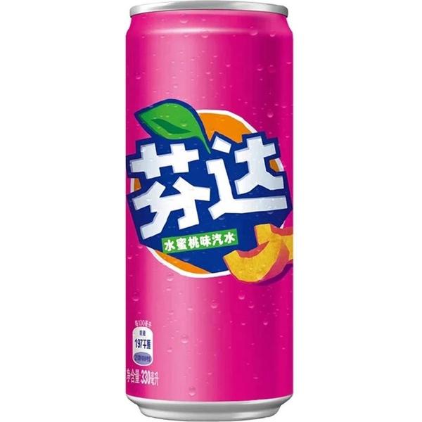 FANTA CHINA WHITE PEACH 330ML