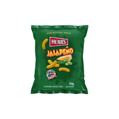 HERR'S JALAPENO CHEESE CURLS 70GR