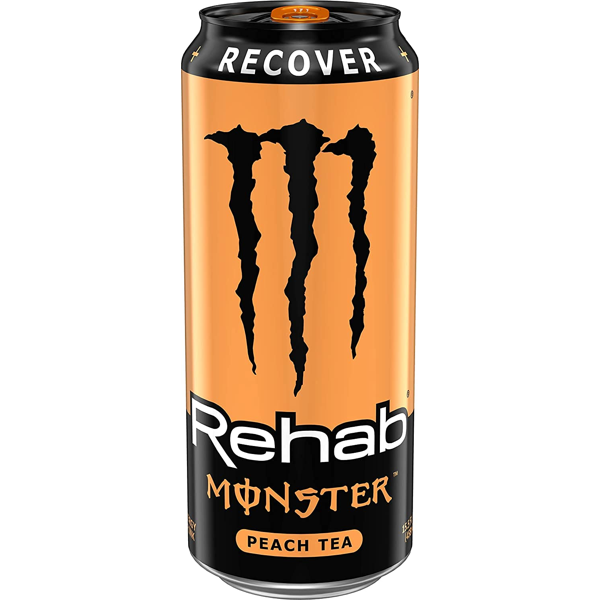 MONSTER REHAB PEACH 500ML