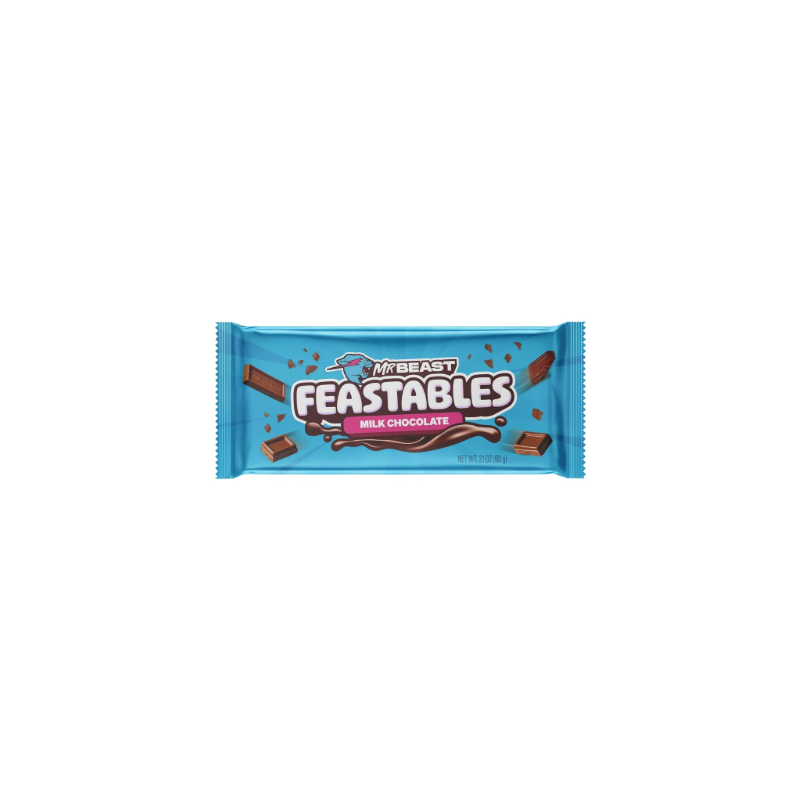 MR BEAST FEASTABLES MILK CHOCOLATE 60GR