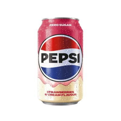 PEPSI STRAWBERRY & CREAM 330ML