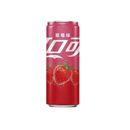 COCA COLA FRAISE CHINA 33CL
