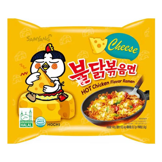 SAMYANG HOT CHICKEN RAMEN CHEESE 140G
