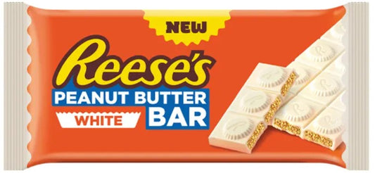 REESE'S PEANUT BUTTER WHITE BAR BLOCK 90G