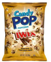 CANDY POP POPCORN TWIX MINI 28G