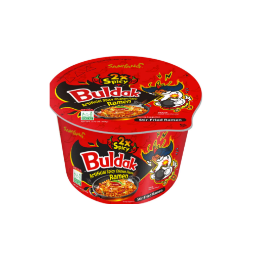 SAMYANG HOT CHICKEN RAMEN 2X SPICY BOWL 105G